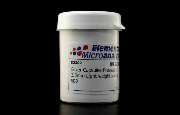 Silver-Capsules-Pressed--5-x-3.5mm-Light-weight-pack-of-500